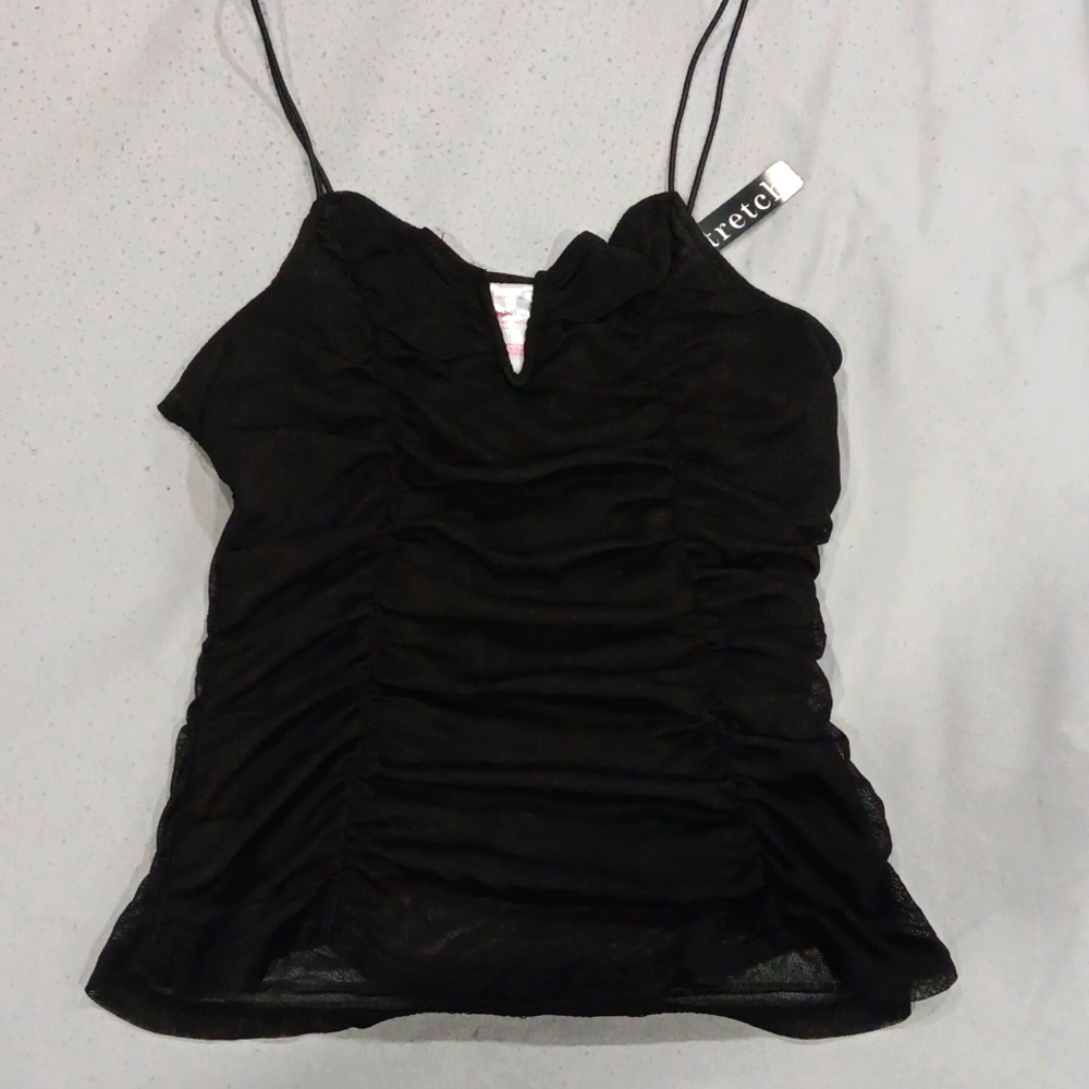 ✔️Runched mesh tank